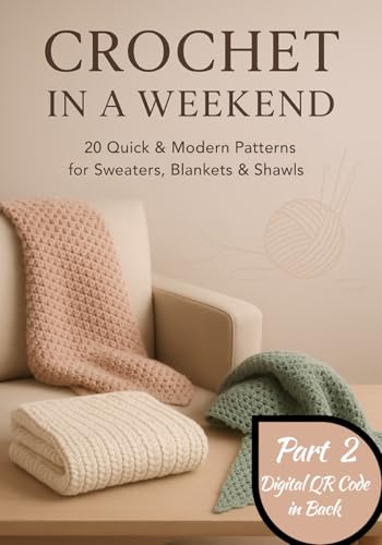 Crochet in a Weekend B&W cover